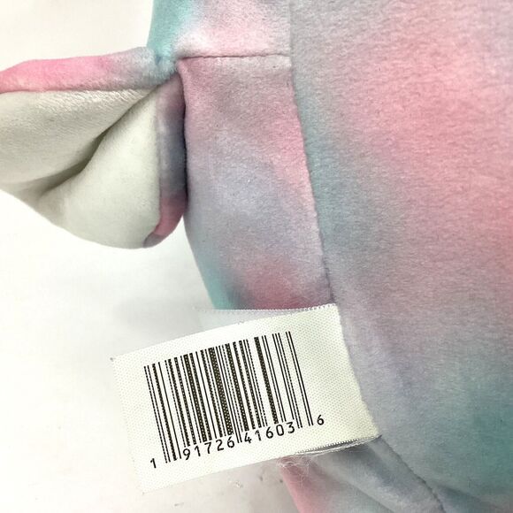 Kellytoy-Squishmallow-Winona Alicorn/Llama -Pastel Pink/Blue Swirled - 14" Plush - Picture 9 of 11